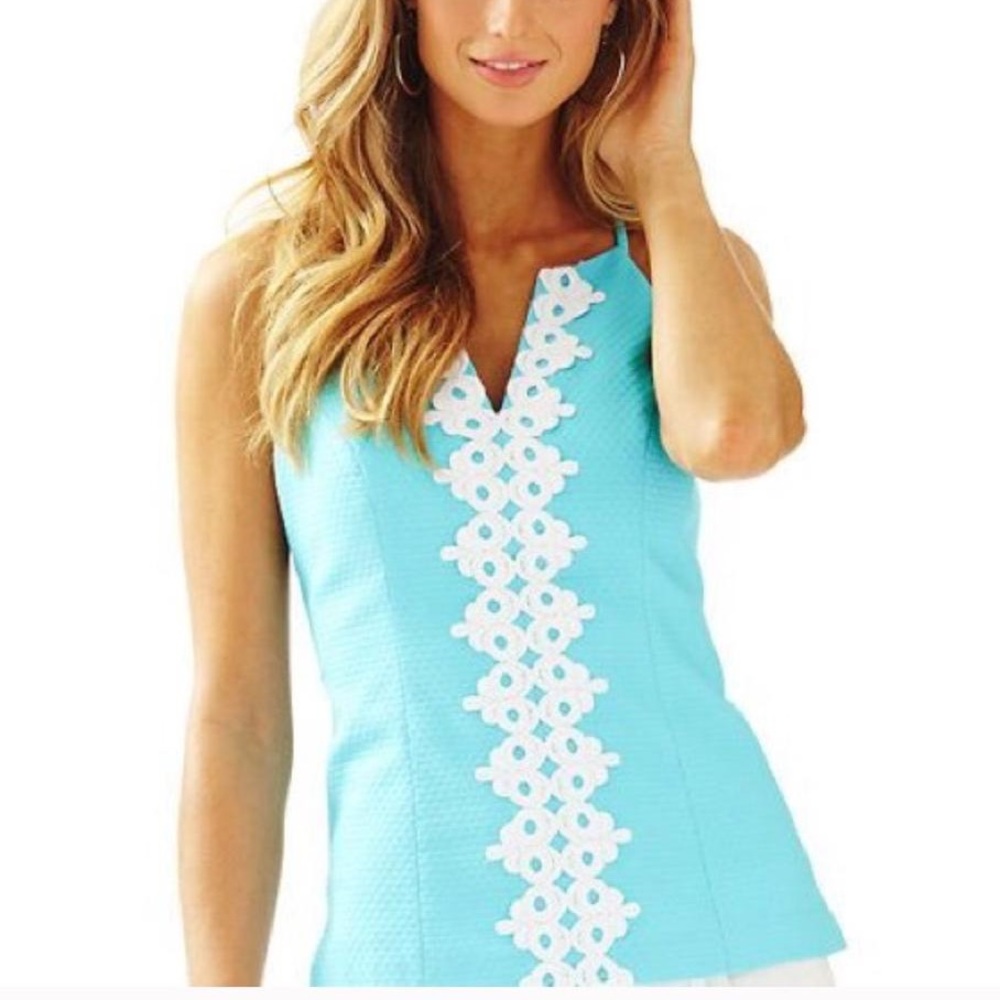 Lilly Pulitzer magnolia top